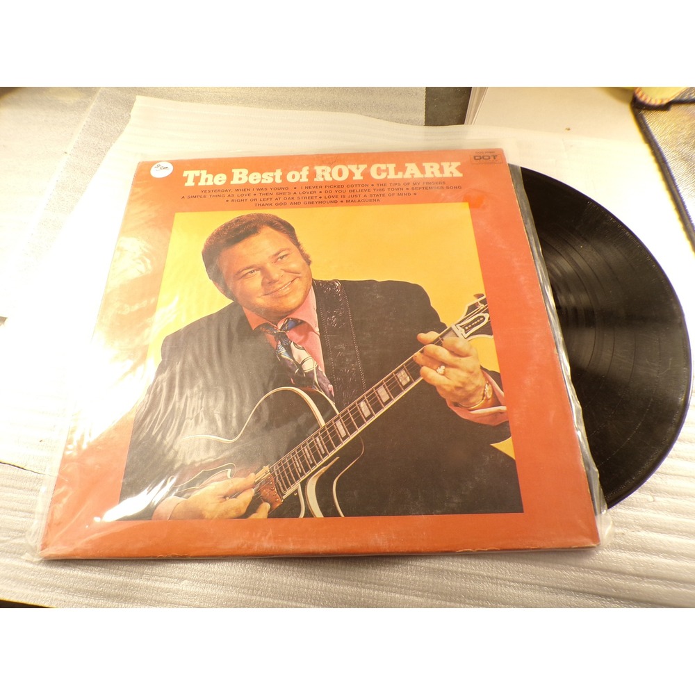 The Best of Roy Clark Vinyl LP Dot Records DOS-25986 Vintage Country Folk 1971